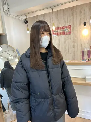 ロング 藤田 侑花のヘアスタイル