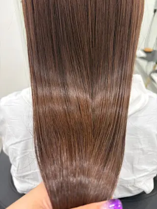 ロング カラー ヘアアレンジ 💝似合わせカット& カラーUruna💝のヘアスタイル