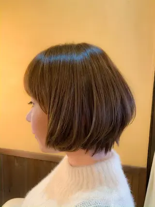 ショート 縮毛矯正/髪質改善 飯田公祐のヘアスタイル