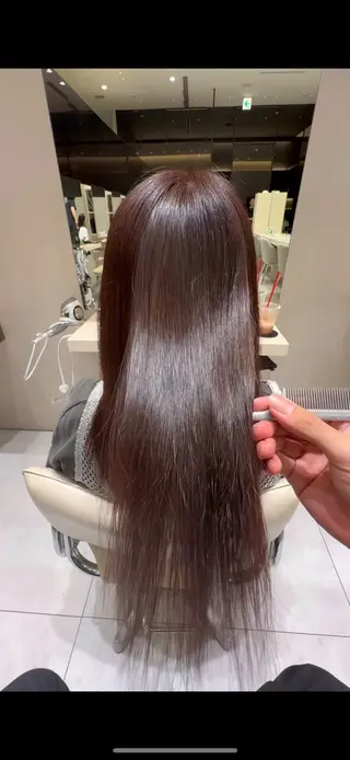 ロング 西宮ガーデンズ k-two土田陸登のヘアスタイル