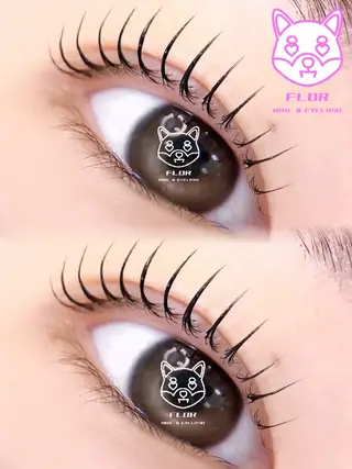 パーマ FLOR【フロル】nail & eyelash（旧 FLOR）所属・🫧🎀FLOR YU🎀🫧のマツエク・マツパデザイン