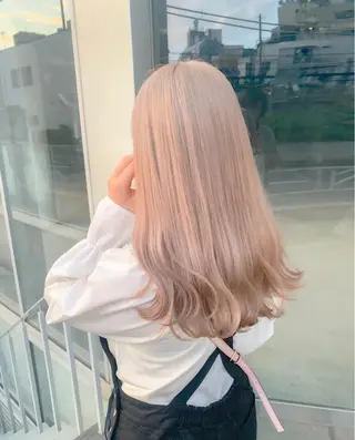 ロング 光岡 玲遠のヘアスタイル