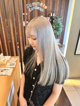 ロング カラー 具志 正太のヘアスタイル