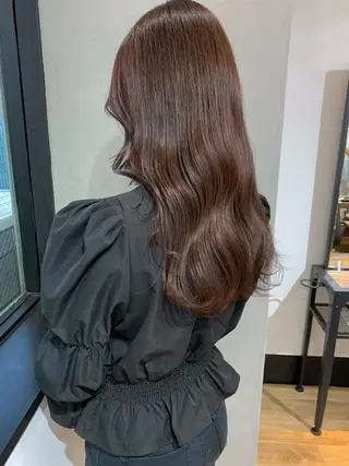 ロング Juri /暖色カラーのヘアスタイル