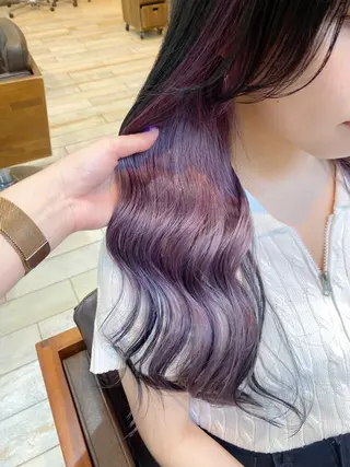 ロング カラー 🧸にしかた ちひろ🧸 / 渋谷のヘアスタイル