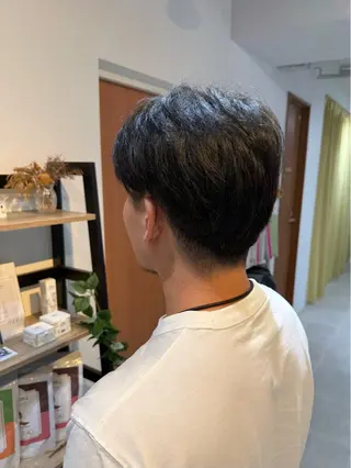 メンズ 島 歩那のヘアスタイル