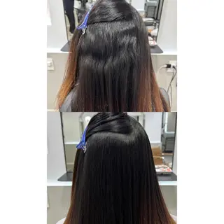 ロング パーマ 縮毛矯正/ネイル 🌻ひまわり🌻のヘアスタイル