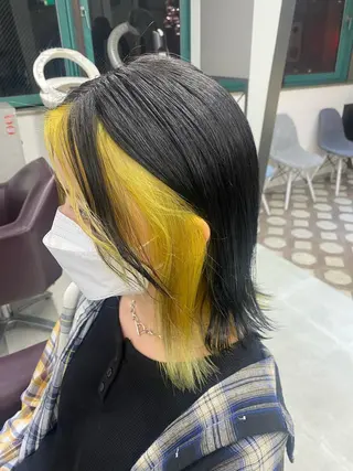 ミディアム カラー jill by gisel＿奥家のヘアスタイル