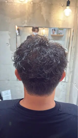 ショート WAVEY ft.fifth MENS SALON横浜西口所属・ハイトーン/パーマ /Wataruのヘアスタイル