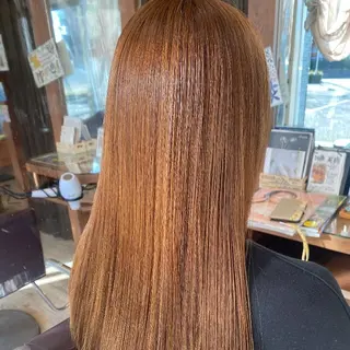 セミロング 加藤 実穂のヘアスタイル