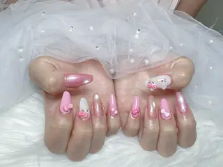 ネイル 【Eclat エクラ】nail&beauty所属・Eclat〔エクラ〕 MOEKA𝜗𝜚*のネイルデザイン