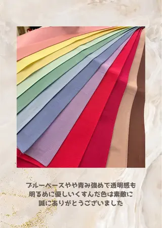 パーソナルカラー診断 自由が丘💐ブルームのその他イメージ