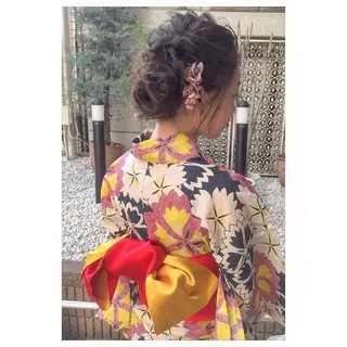 ヘアアレンジ 佐藤 奈佳子 サトウ ナカコのヘアスタイル