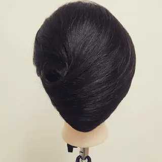 セミロング ヘアアレンジ Hair&Make Delight*のヘアスタイル