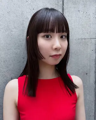 セミロング Vicky オリーブ メンズカジュアルのヘアスタイル