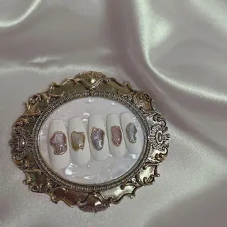 カラー ネイル 𓂃🦢Aurora Swan🌙𓂃のネイルデザイン