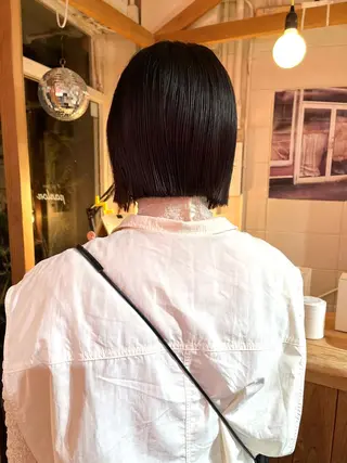ミディアム iru所属・mi kiのヘアスタイル