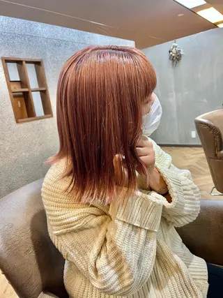 ショート カラー miyu /レイヤー/ブリーチのヘアスタイル