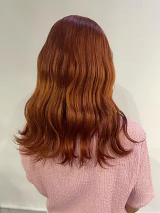ロング カラー silo所属・silo MOKA 顔周りカット🦦のヘアスタイル