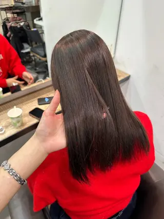 ロング カラー なな ハイトーン/艶髪✨️のヘアスタイル