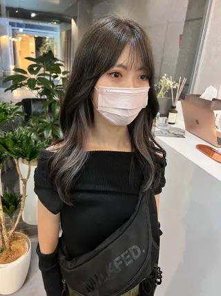 ミディアム カラー ally hairsalon所属・Emi .のヘアスタイル