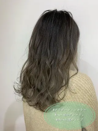 セミロング カラー shanti   平岸店所属・柾本 寛貴のヘアスタイル