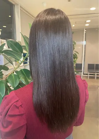 ロング カラー DIFINOaoyama所属・🎧ayaka/ボブ /透明感カラー🩵のヘアスタイル