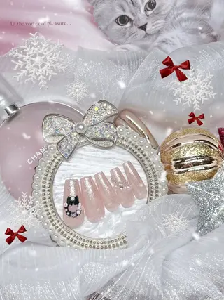 ネイル 12/5🈳🩵 aoi🩵のネイルデザイン