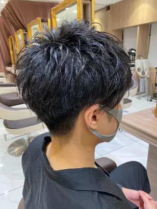 ショート 🥀縮毛矯正🥀 川﨑和希のヘアスタイル