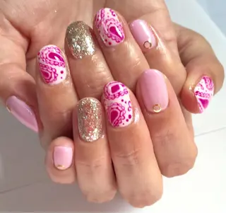 ネイル 40代からの爪を守る ×ケア重視サロン♡のネイルデザイン