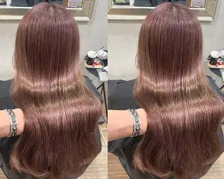 カラー 竹原 沙希のヘアスタイル