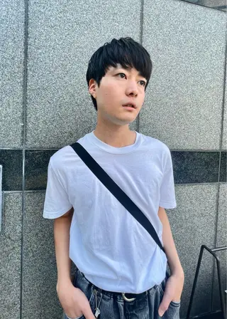 ショート メンズ Lolonois梅田 澤田　葵のヘアスタイル