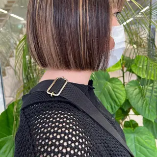 ショート 透明感カラー/ボブ / MARIE🍇のヘアスタイル