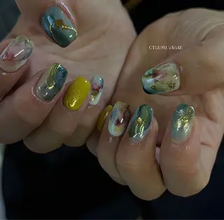 ネイル otsumeyasan所属・わたなべ ちかのネイルデザイン