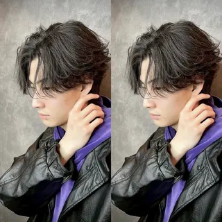 パーマ メンズ メンズ特化💎 韓国風💎クニミツのヘアスタイル
