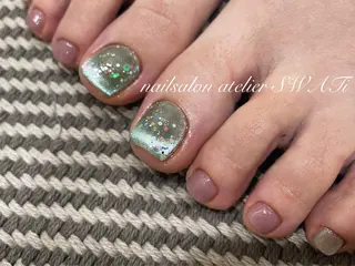 ネイル ヘアーサロン大野所属・nailsalon SWATiのネイルデザイン