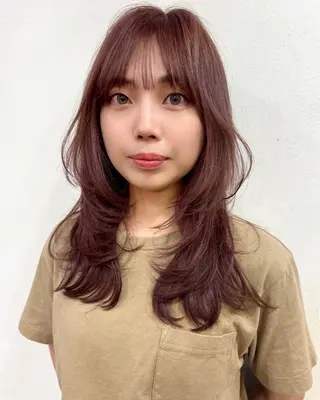 ロング カラー SALOWIN吉祥寺suite店所属・似合わせレイヤー 🇰🇷荒木洋文のヘアスタイル