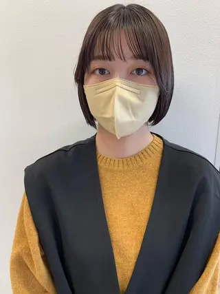 ミディアム カラー 韓国/ヘアアレンジ/ 髪質改善/夏美のヘアスタイル