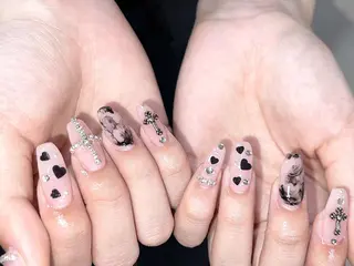 ネイル na🎀🎀na ちゅるちゅるのネイルデザイン