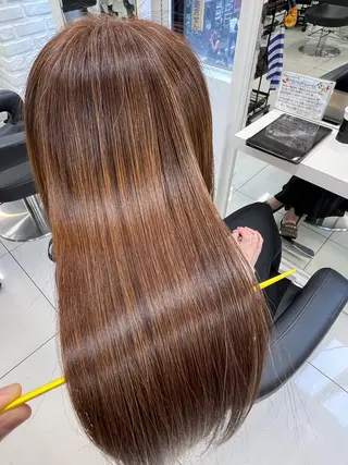 ロング 染野 匠のヘアスタイル