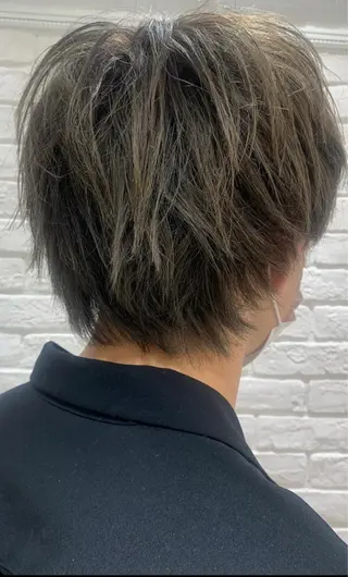 メンズ センターパート 川島爽楽のヘアスタイル