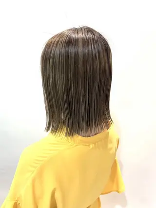 ミディアム Lond Loire所属・松橋 幸生🐬/ナチュラルのヘアスタイル