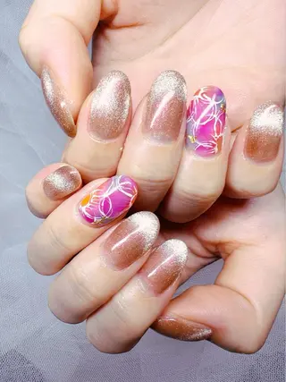 ネイル 北名古屋　ネイル SFictions.のネイルデザイン