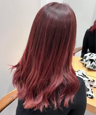ミディアム カラー ally hairsalon所属・Emi .のヘアスタイル