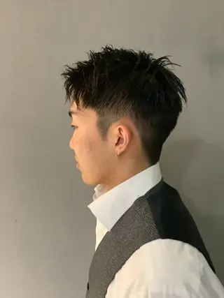 メンズ ハヤシカズキ/カラー ✂/メンズパーマのヘアスタイル