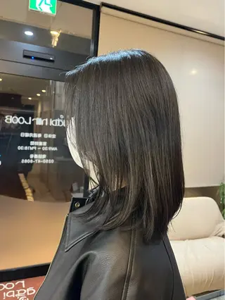 ミディアム gabi hair LOOB所属・hina ✂︎のヘアスタイル