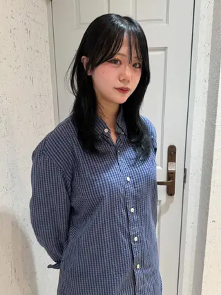 ミディアム カラー mai / linoah˚✧のヘアスタイル