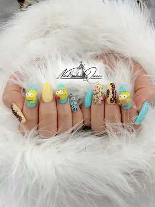 ネイル ネイルサロンクイーン 東京/新宿/大久保のネイルデザイン