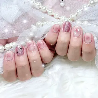 ネイル 🎀Mai 🎀12/17空✩⡱のネイルデザイン