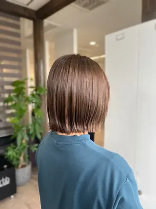 ミディアム 松島 綾子のヘアスタイル